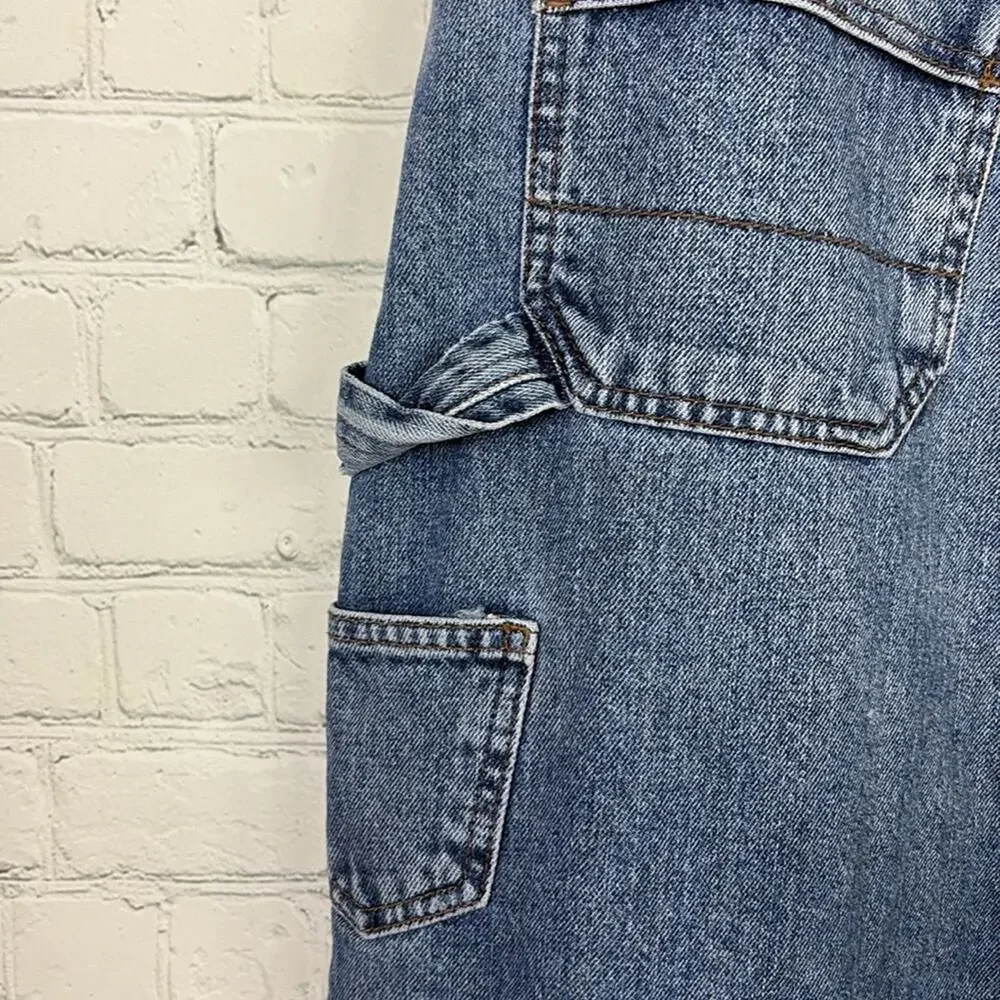 BDG Urban Outfitters‎ Benji Utility Denim Maxi Skirt size large - Picture 5 of 10